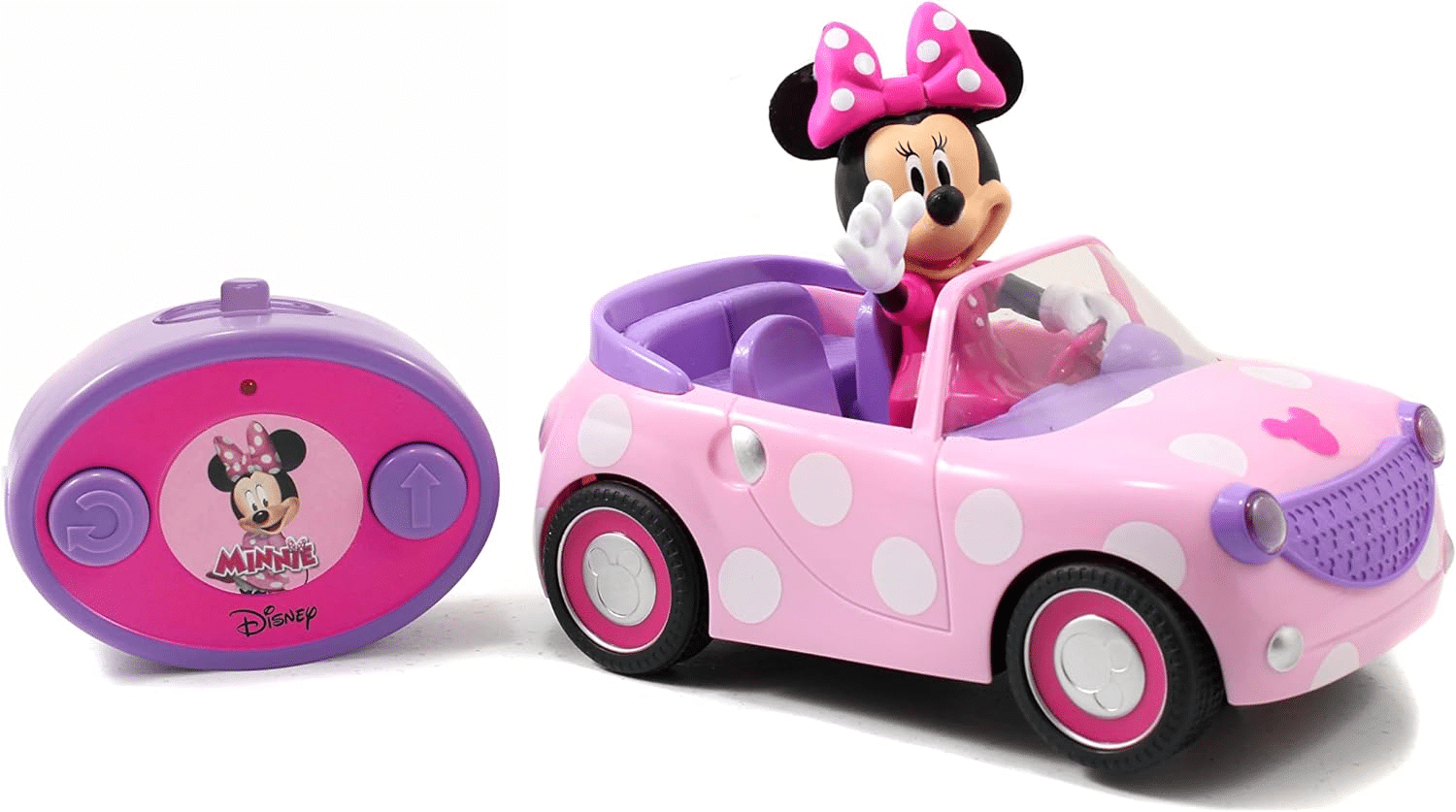 Coche Teledirigido Unicornio Con Luces LED Para Niñas De 3 A 6 Años, Control Remoto 2.4 GHz, Batería USB